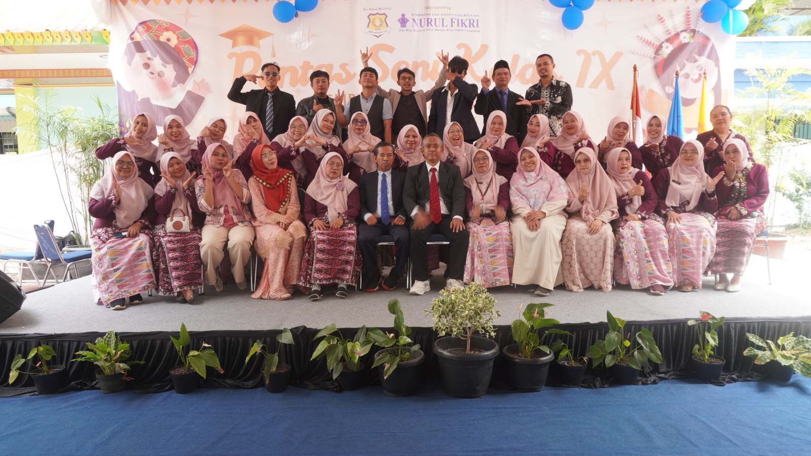 Pentas seni kelas 9 Tahun 2026